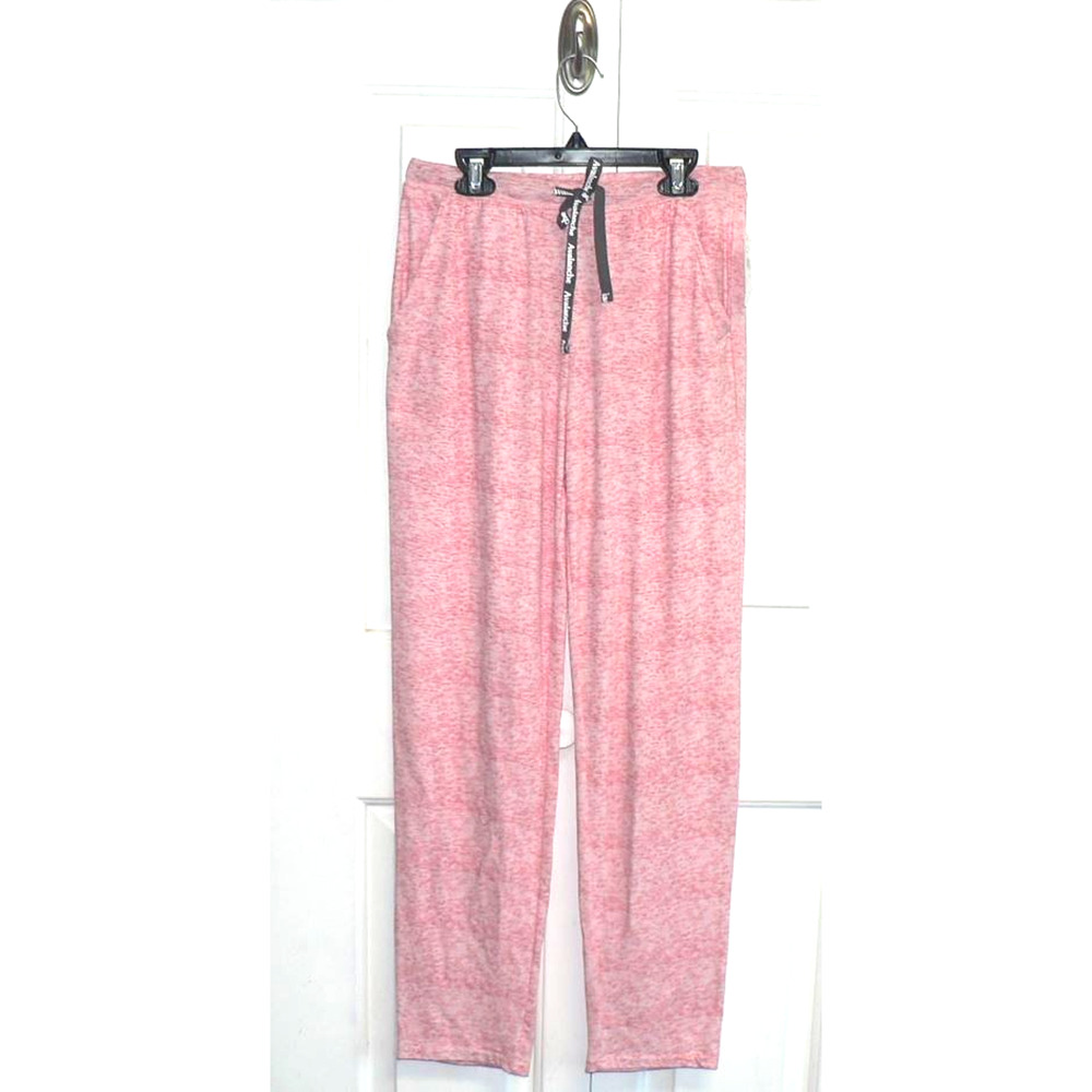 Avalanche Outdoor Womens Elastic Waist Drawstring Lounge Pants Pink Heather $38
